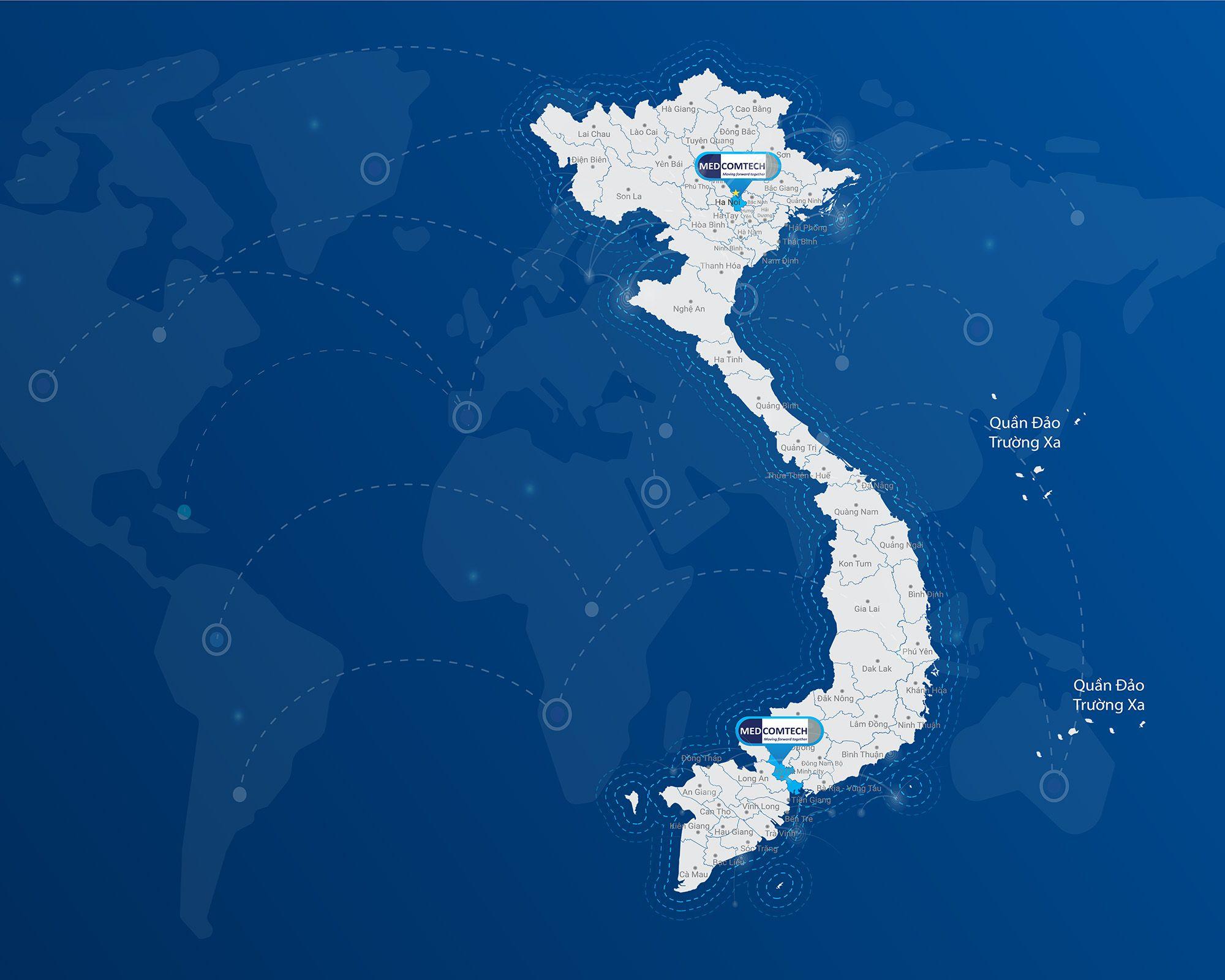 CÓ MẶT TẠI BỆNH VIỆN VÀ CƠ SỞ Y TẾ TRÊN TOÀN QUỐC statistic