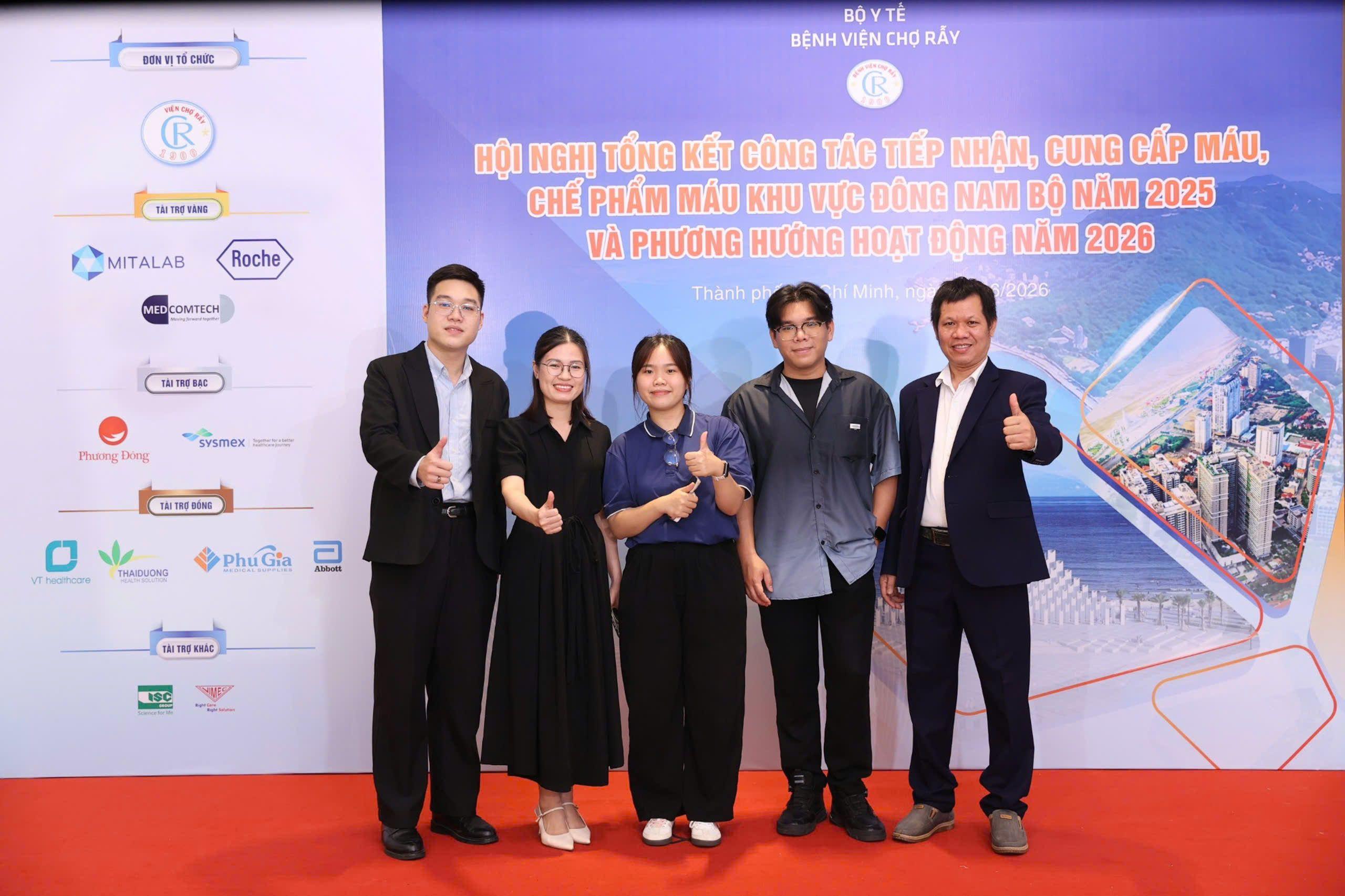 Medcomtech chúc mừng thành công Hội nghị tổng kết công tác tiếp nhận, cung cấp máu và chế phẩm máu khu vực Đông Nam Bộ năm 2025